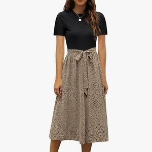 Cue women’s midi dress- NWT- size med